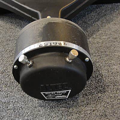 Altec Lansing 807-8a driver w 811b horn high frequency speaker 1970's Black image 6