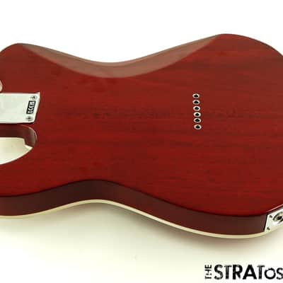 Fender Squier Affinity Tele FMT SH LOADED BODY, Crimson Red Transparent image 2