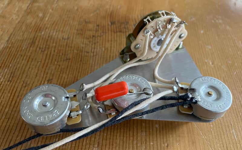 Fender Stratocaster with Gibson 50's Style Wiring And Blender 250k CTS Pots .022 Orange Drop image 1