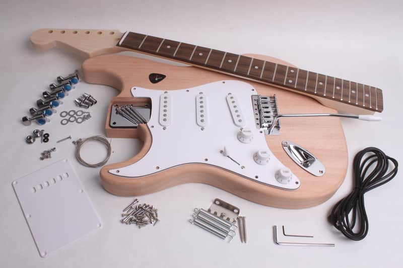 BYOGuitar BYOGuitar Left-Handed ST Style Electric Guitar 2022 Unfinished image 1