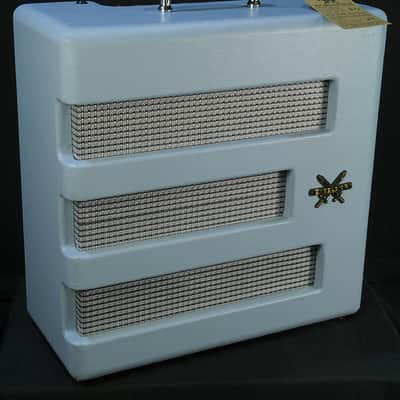 Fender Excelsior Pro Pawn Shop Series 13-Watt 1x15" Guitar Combo 2013 - 2014 - Sonic Blue image 1