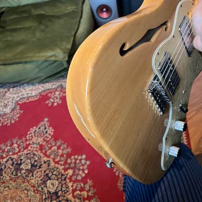 Fender Classic Series 72 Thinline Telecaster Natural Maple + HARD CASE image 9