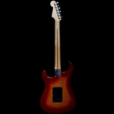 Squier By Fender SST-39 Silver Series Stratocaster w/ Foto Flame Finish, Pre-Owned image 4
