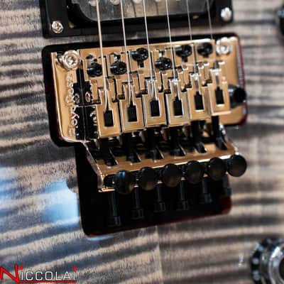 PRS SE Custom 24 Floyd Charcoal Cherry Burst image 5