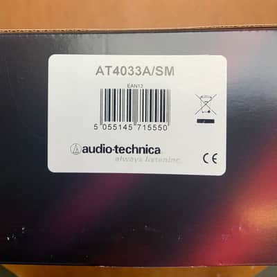 Audio-Technica At4033a Large Diaphragm Mic with Suspension Mount image 2