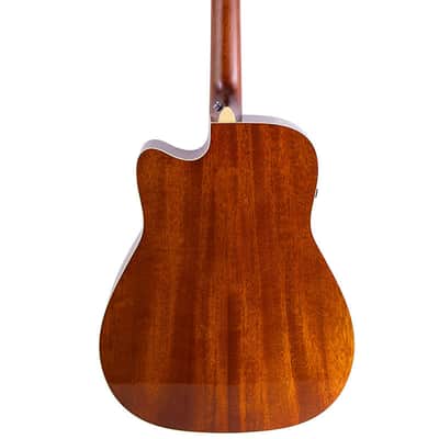Yamaha FGC-TA TransAcoustic Cutaway Brown Sunburst image 6