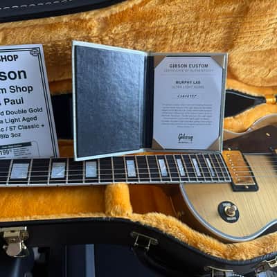 Gibson Custom Les Paul '57 Classic, Murphy Labs Light 2024 - Double Gold, Murphy Labs Light Aging image 9