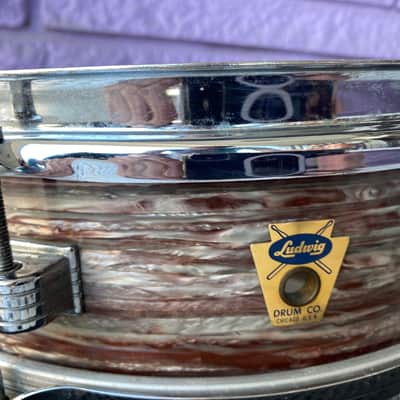 Ludwig- Jazz Combo 60s 3x13” Snare - Pink oyster image 4