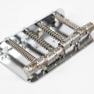 1971 Vintage Fender Precision Jazz PBass Bass BRIDGE w/Screws 1971/1972/1973/1975/1976 USA 1970s Early-CBS image 2