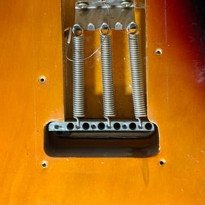 Vintage Harmony H80T Sunburst Strat image 25
