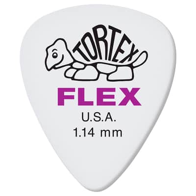 428P114 Tortex Flex 1,14 mm Sachet de 12 Dunlop image 2