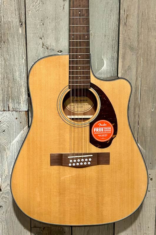 Fender CD-140SCE 12-String - Natural With Hardshell Case, Support Independent Guitar Stores, Shop Here! image 1