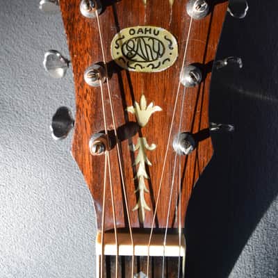 1937 Oahu 68K  Conversion  12 fret OM 28 style image 21