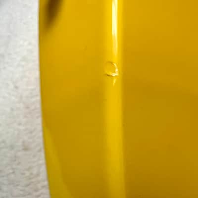 ESP Custom Shop 1987 - Yellow with White Hardware image 13