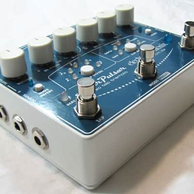 Used Electro-Harmonix EHX Super Pulsar Stereo Tap Tremolo Guitar Effect Pedal! image 3