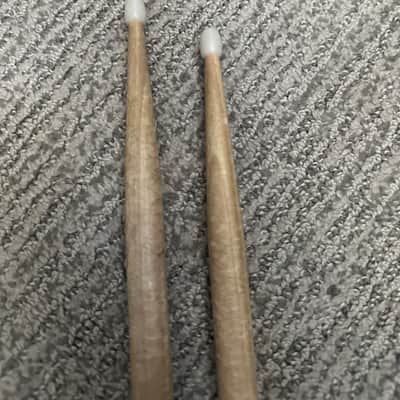 Vic Firth 5AN 5A Nylon Tip Drum Stick Pair 2010s - Natural image 2