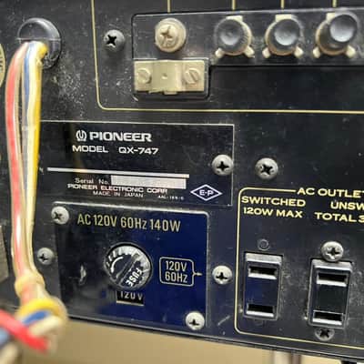 Pioneer QX-747 Quadraphonic Receiver (Read Description) image 12