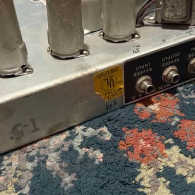 1974 Fender Quad Reverb 2-Channel 100-Watt Amplifier Bild 15