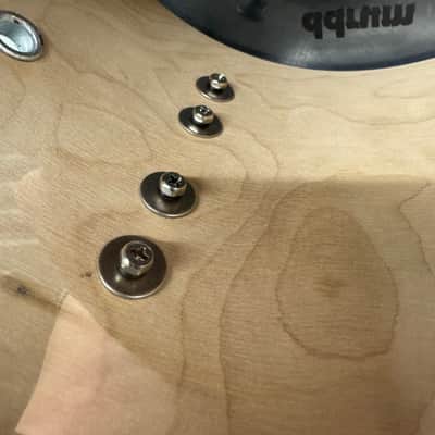 DDRUM 10” x 7” Dominion Maple Tom Blue Black fade drum Die Cast image 11