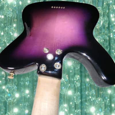 ⚠️ C. R. Alsip USA Hand-Made Custom Telecaster Purple Sunburst! Custom color-matched OHSC! Fender Killer! ⚠️ image 12