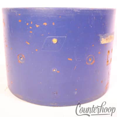 *Ludwig 14x10"Tom Drum Shell Vintage 70s 3Ply Mahogany/Maple Marching Snare USA* image 2