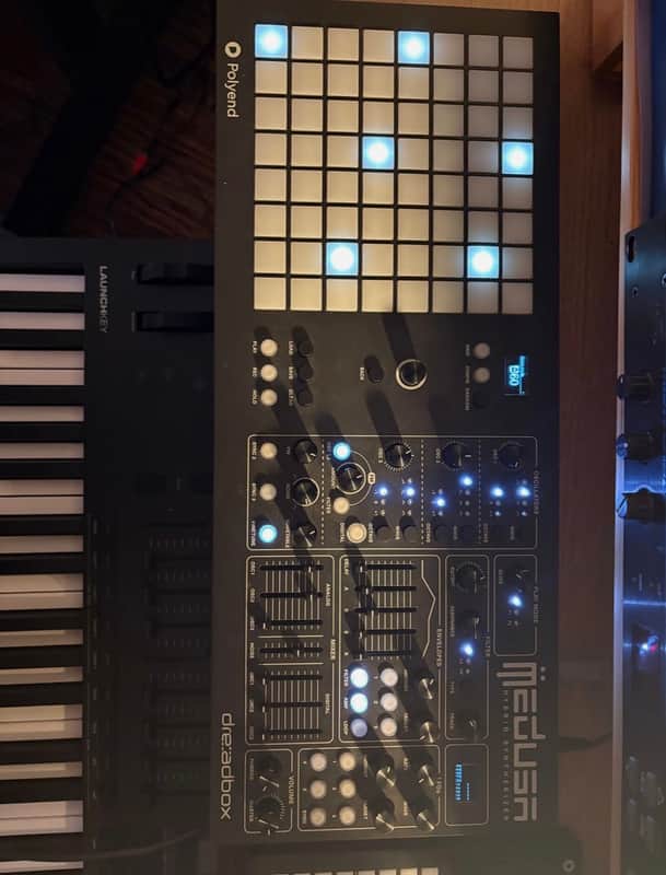 Polyend Dreadbox Medusa Hybrid Synthesizer 2018 - 2021 - Black image 1