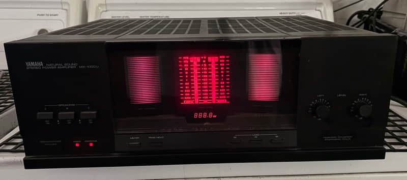 Yamaha MX-1000U Natural Sound Stereo Power Amplifier AS-IS