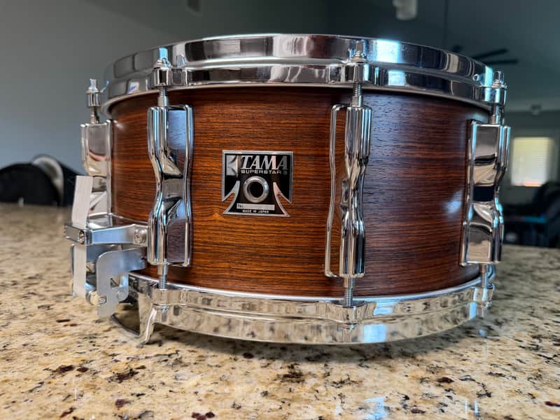 Tama Rosewood 14x6.5 Mastercraft Snare 1980-1982 image 1