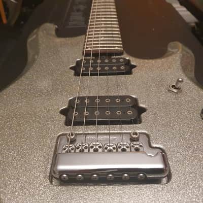 Music Man USA John Petrucci JP6 RARE Silver Sparkle Dream Theater G3 Signature Birdseye Neck Guitar image 7