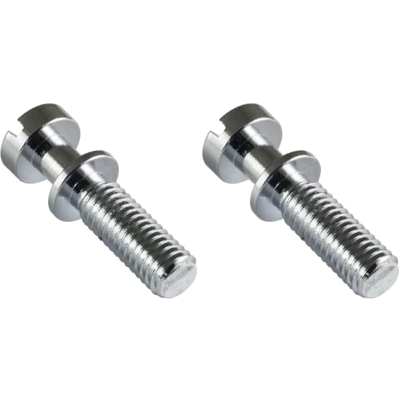 Chrome Tailpiece Studs - Imperial Stop, Steel, .781”, set of 2 image 1