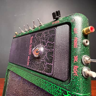 Trigon Incantor Circuit Bent Texas Instruments 1995 - Iridescent Green and Purple image 9