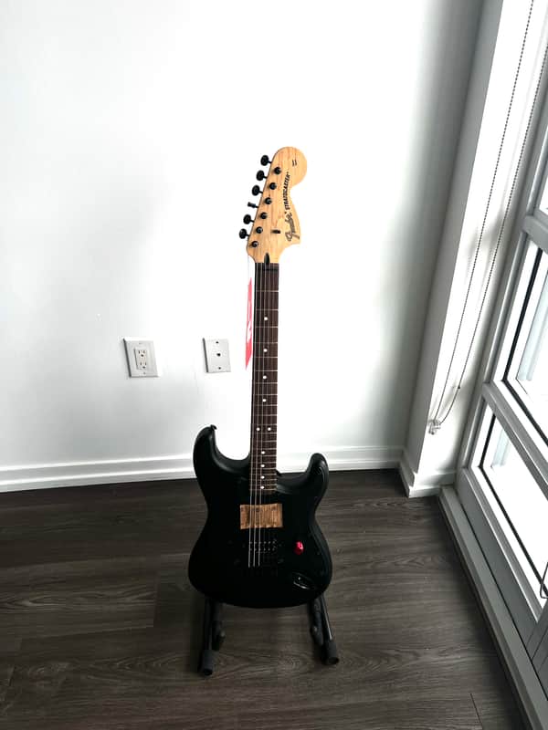 2024 Fender Limited Edition Tom Delonge TTS Stratocaster Black image 1