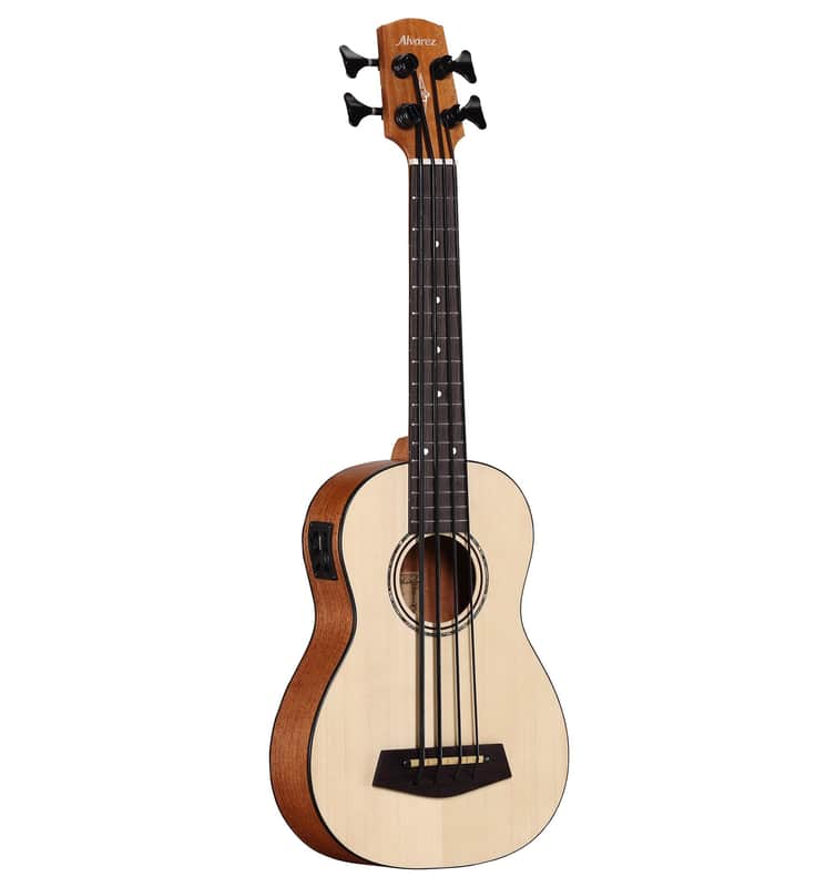 Alvarez AU60E Artist Bass Acoustic-Electric Ukulele (Natural Satin) image 1
