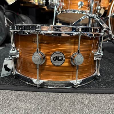~WOW!~ DW Collectors Series SSC Maple 4-Piece 10/12/16/22 Drum Kit Set w/ Matching Snare Drum in Bronze Oyster FinishPly with Chrome Hardware image 13