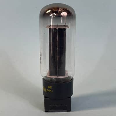 1950s Sylvania 5U4GB Vintage Black Plate Halo Getter Rectifier Tube! T281 image 3