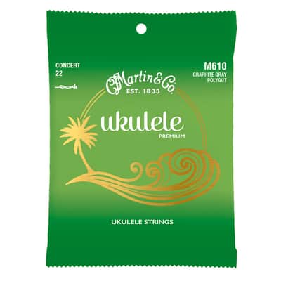 M610 UKULELE PREMIUM Polygut Concert Martin Strings image 3