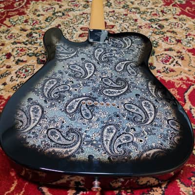 *NEW IN BOX* 2025 Fender Japan Limited Edition Telecaster Black Paisley, JD25 MIJ image 22