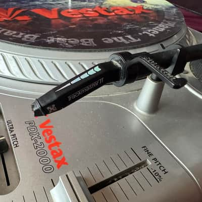 Vestax PDX-2000 Turntables Pair - Flight Cases - Dustcovers - Premium Mats & Stanton Kit image 10