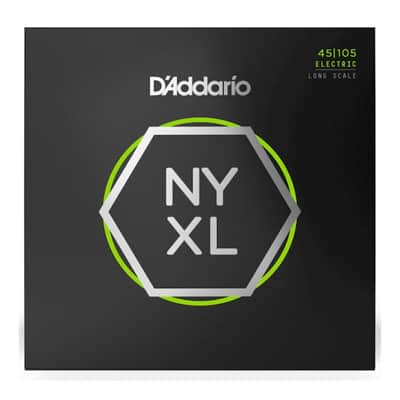 45-105 Regular Light Top/Medium Bottom, Long Scale, NYXL Bass Strings image 1