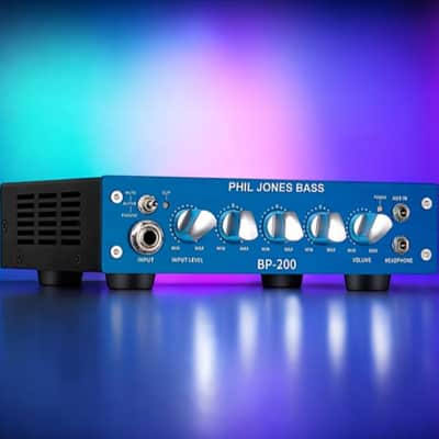 Phil Jones BP-200 200-Watt Compact Bass Amp Head; A bass amp that will fit in your gig bag! The Phil Jones BP-200 amplifier offers 200 watts RMS of power while weighing only 2.5lbs. image 15