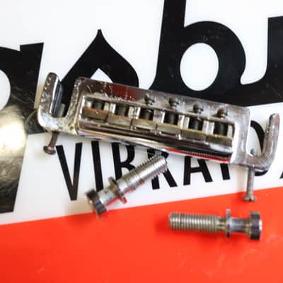 70s Leo Quan Badass Bridge 6 String Pat. App. *For Parts *2 Stripped screws* image 5