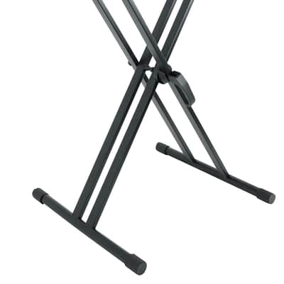 Rockville RKS42X 2-Tier X-Stand Keyboard or DJ Stand with Shelf to Turn Into Table image 18