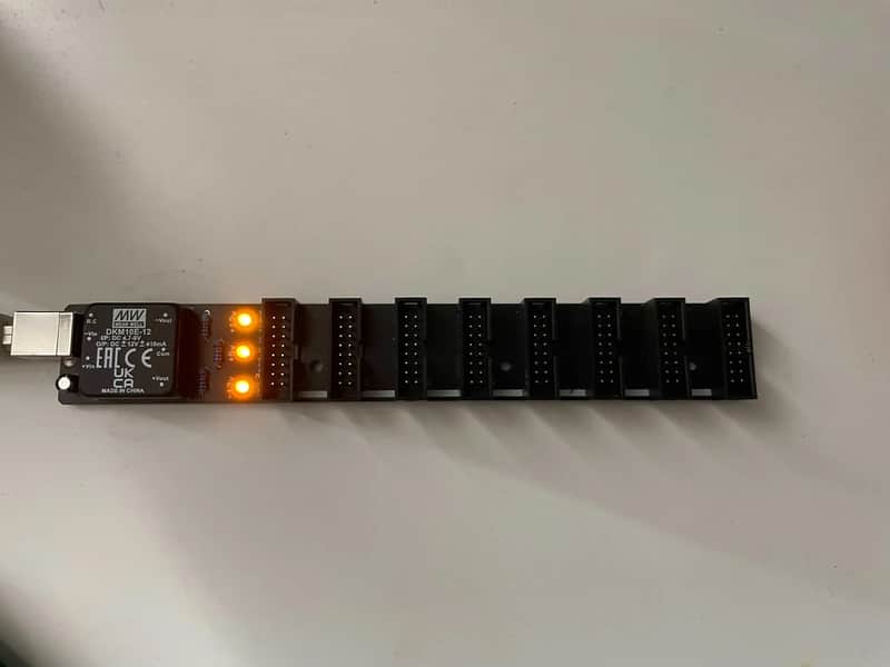 MMI Modular USB Power supply Distribution Board Eurorack modular image 1