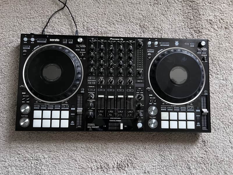 Pioneer DDJ-1000SRT 4-Channel Serato DJ Controller 2019 - Present - Black image 1