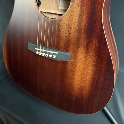 Martin D Jr. E Streetmaster Dreadnought Junior Acoustic-Electric Guitar w/ Soft Case (758) image 8