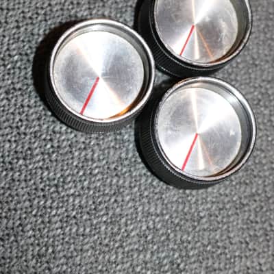 Rare 1960s Silvertone Tube Amp Knobs Models 1472 1482 1473 1484 1483 1485 - Set of 3 - No Tariffs image 2