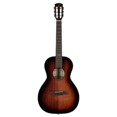 Alvarez AP66SHB Parlor Acoustic Guitar, Shadowburst image 5