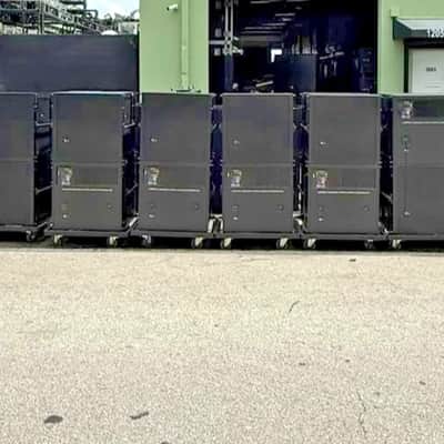 Meyer Sound 900-LFC 18'' Powered Subwoofer W/ Cart and cover (LOT OF 4) T.H.S image 7