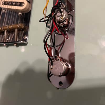 Squier Telecaster partscaster - Blue gloss image 9