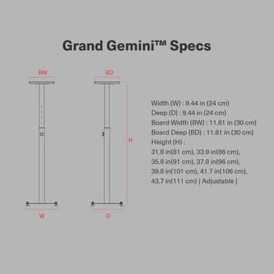 New Wavebone Studio Furniture Monitor Stand (Grand Gemini) image 5